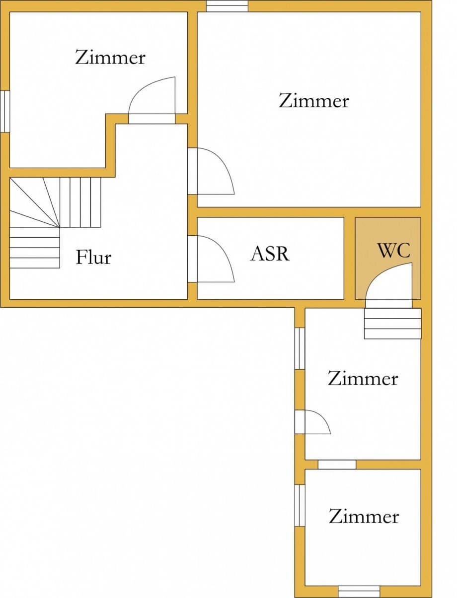 Grundriss oben Einfamilienhaus Dessau-Ro�lau