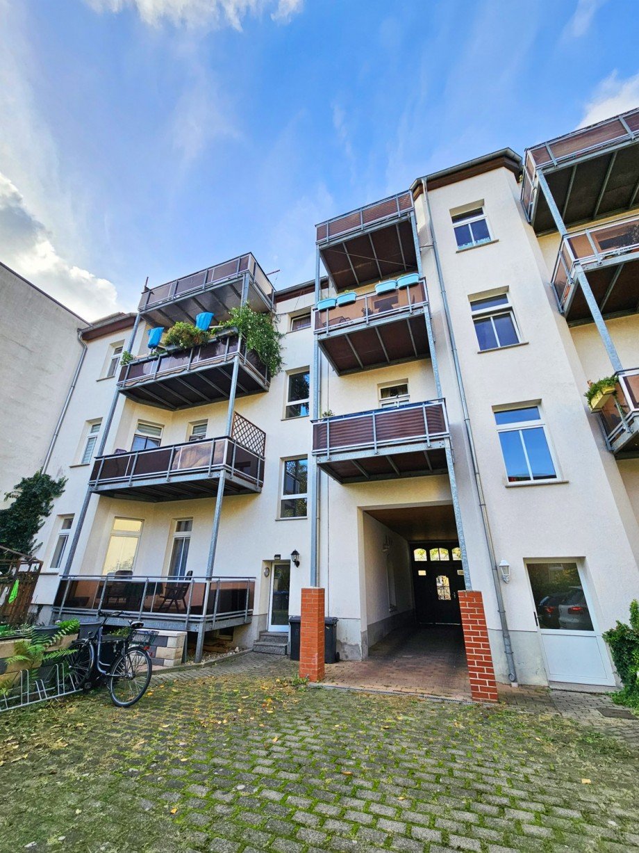Hofansicht Dachgeschosswohnung K�then (Anhalt)
