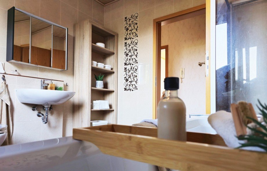 Badezimmer EG Reihenhaus Dessau-Ro�lau