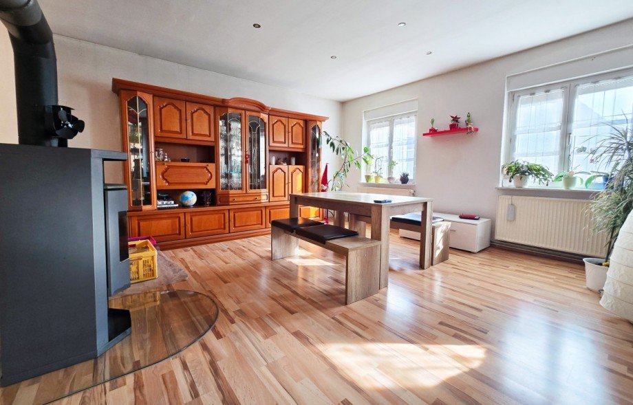 Wohnzimmer Einfamilienhaus Osternienburger Land