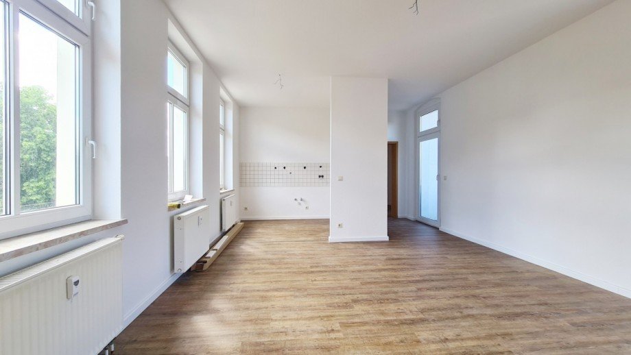 Wohn- Essbereich Etagenwohnung K�then (Anhalt)