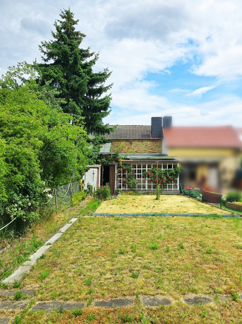 Garten Reihenmittelhaus Aken