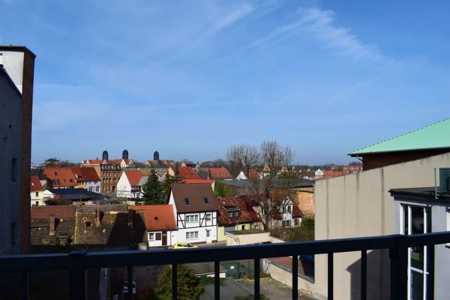 Aussicht Balkon B�ro / Praxis K�then (Anhalt)