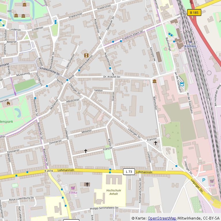 Makro-Ansicht Wohn- / Gesch�ftshaus K�then (Anhalt)
