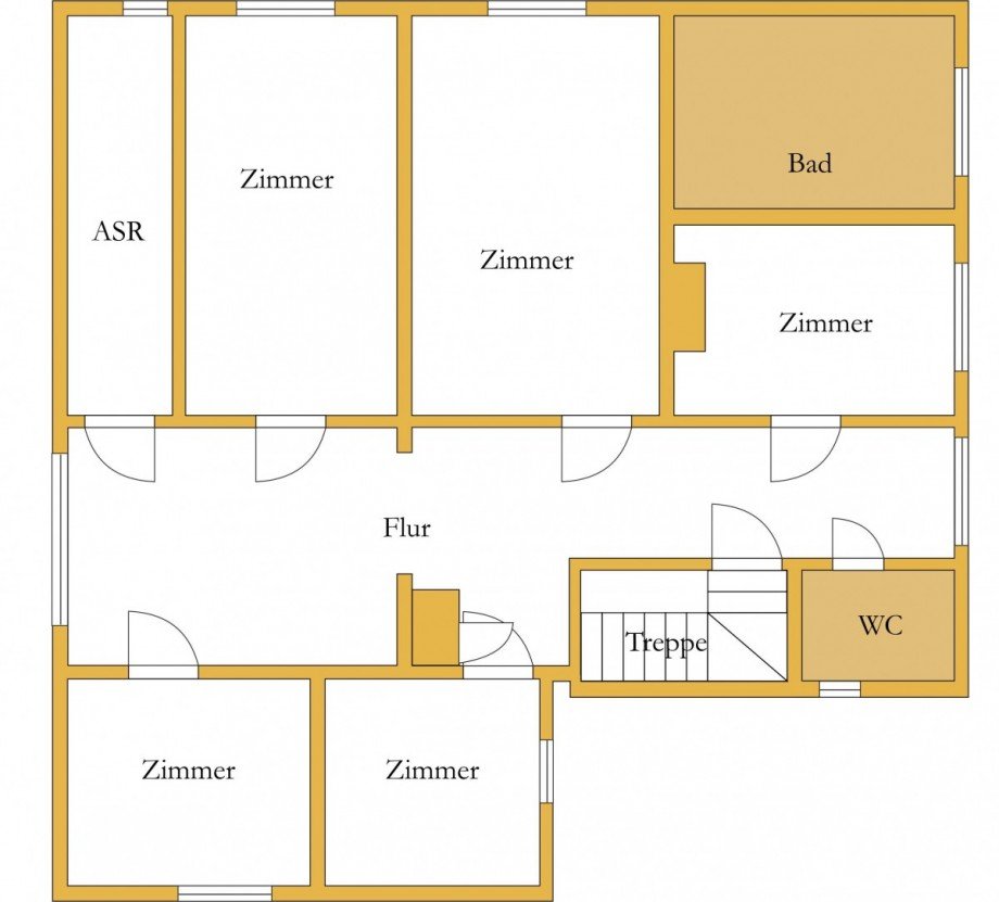 Grundriss_1.OG Einfamilienhaus Radegast