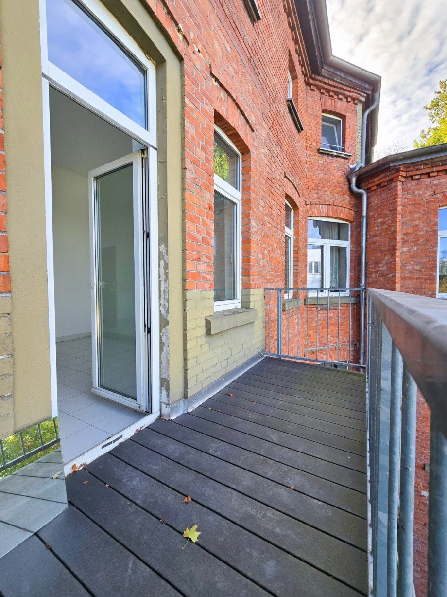 Balkon Etagenwohnung K�then (Anhalt)
