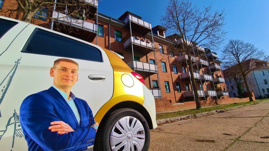 Vorderansicht Renditeobjekt Zerbst/Anhalt