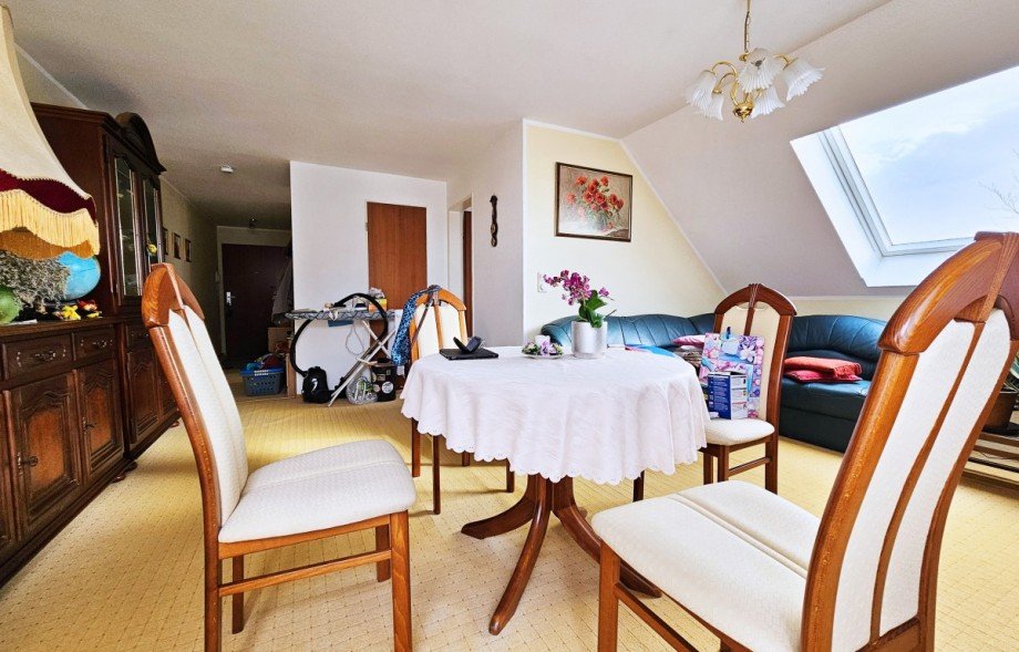 Wohnzimmer 2 Dachgeschosswohnung K�then (Anhalt)