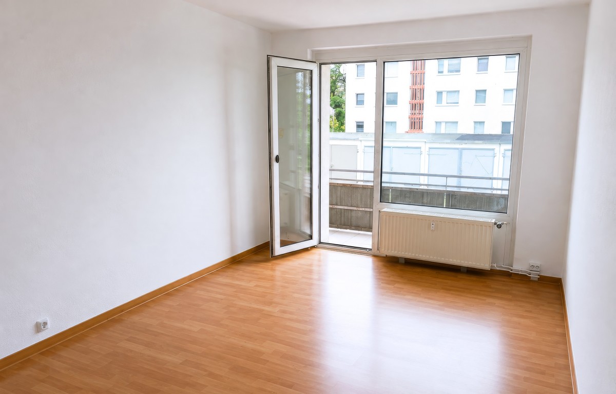 Helle 3-Zimmer-Erdgeschosswohnung mit Balkon in ruhiger Lage von Löberitz - Foto 2