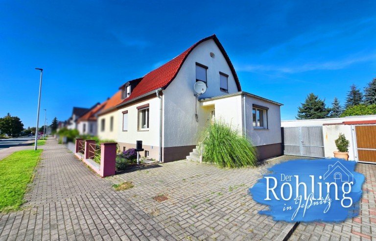 Der Rohling in Je�nitz Raguhn-Je�nitz Doppelhaush�lfte Ihre leere Leinwand in Je�nitz: Der Rohling - Gestaltungsfreiheit trifft auf solide Basis