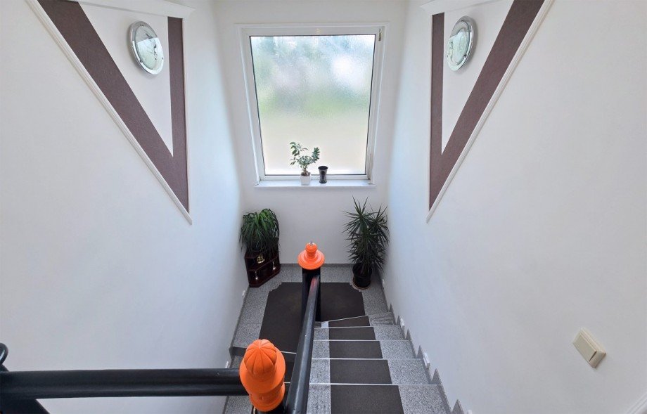 Treppe ins OG Haus S�dliches Anhalt