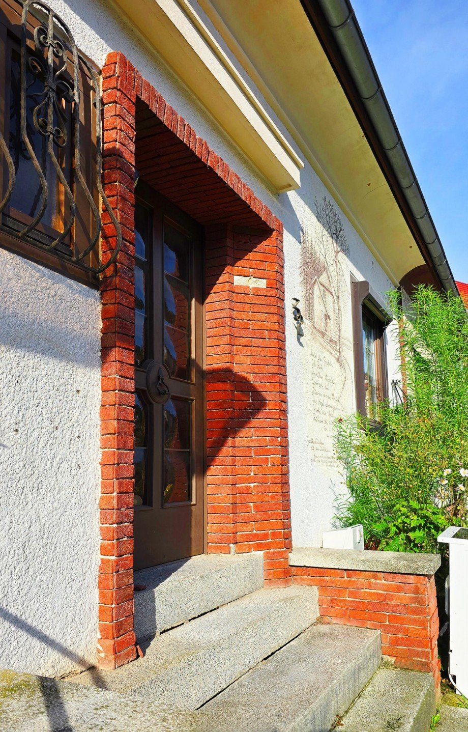 Hauseingang Reihenhaus K�then (Anhalt)