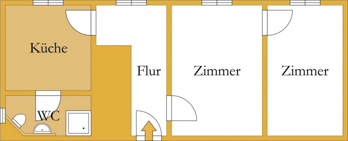 Grundriss Etagenwohnung Prosigk