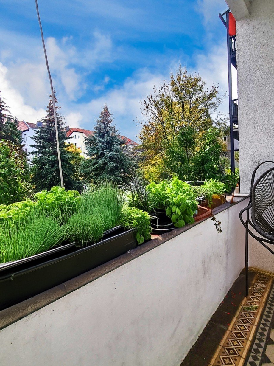 Balkon Erdgeschosswohnung K�then (Anhalt)