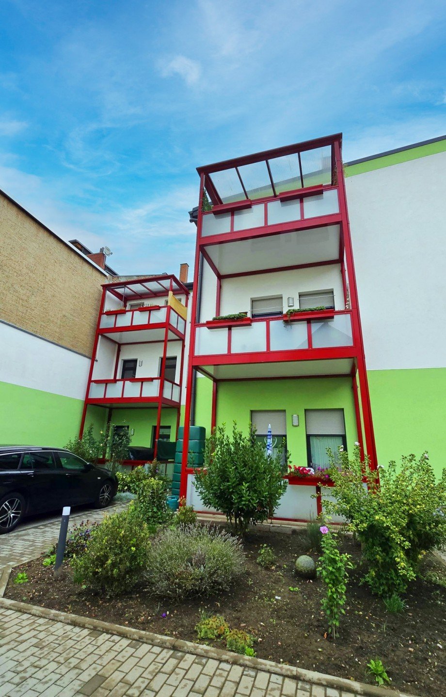 Balkonanlage Etagenwohnung K�then (Anhalt)