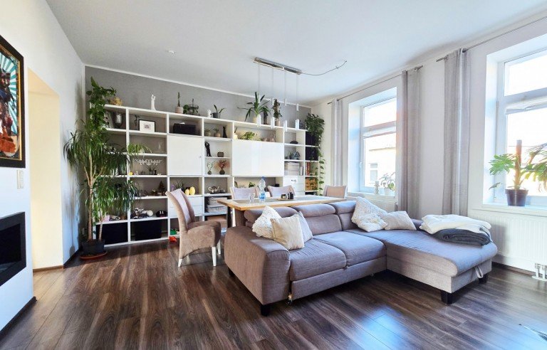 Wohnzimmer K�then (Anhalt) - K�then Etagenwohnung Schickes Wohngl�ck mit Gartennutzung