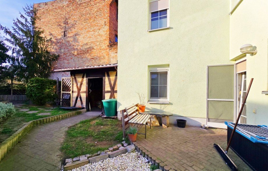 Terrasse und Garten Mehrfamilienhaus K�then (Anhalt)