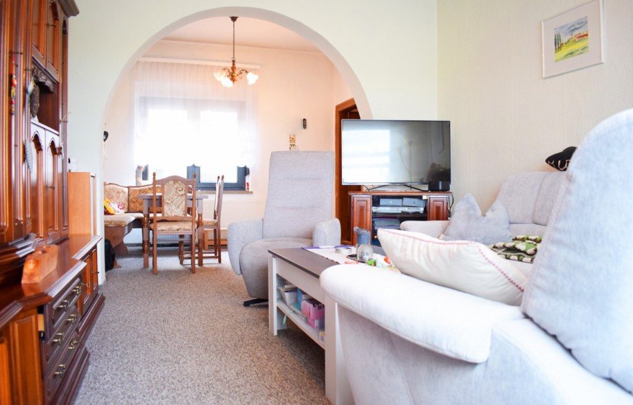 Wohnzimmer Einfamilienhaus Osternienburger Land