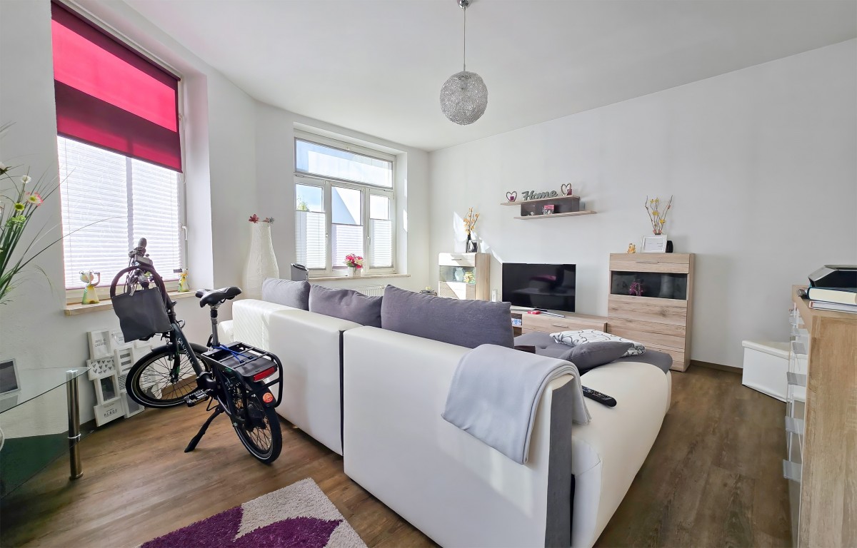 Charmante 2-Zimmer-Erdgeschosswohnung mit Terrasse & Einbauküche in Köthen - Foto 2