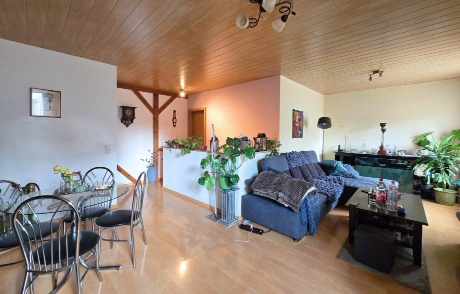 Wohnzimmer Maisonettewohnung K�then (Anhalt)