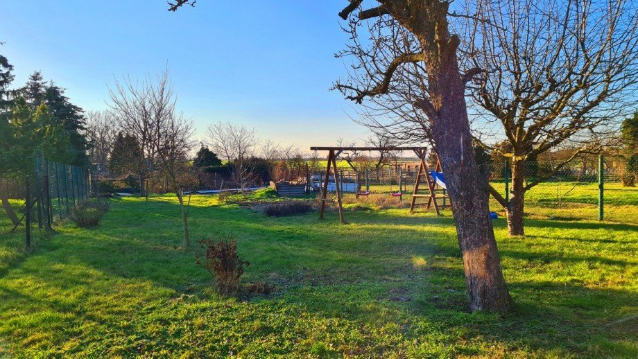 Gartenansicht Einfamilienhaus Osternienburger Land