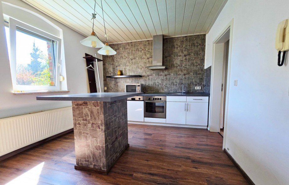 Einliegerwohnung K�che Haus Gr�bzig