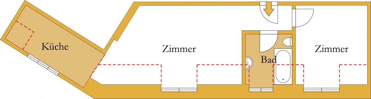 3 Zimmer mit Balkon und Garage - Photo 4