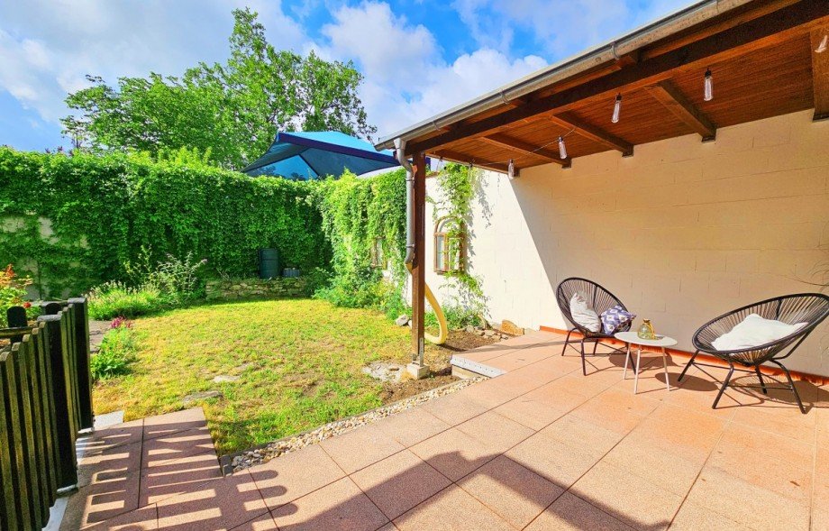 Garten und Terrasse Reihenhaus K�then (Anhalt)