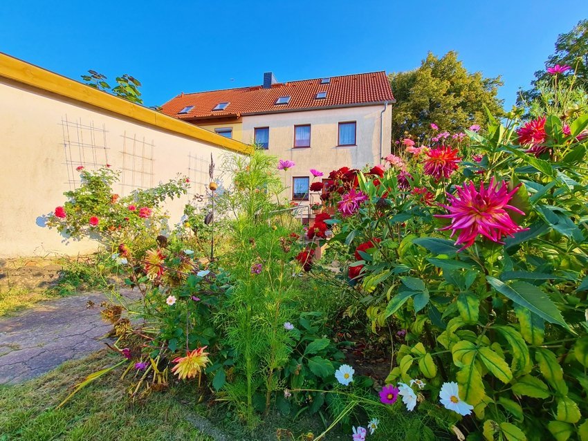 Garten Doppelhaush�lfte K�then (Anhalt)