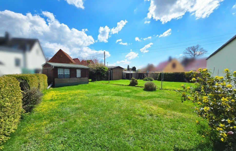 Garten Einfamilienhaus K�then (Anhalt)