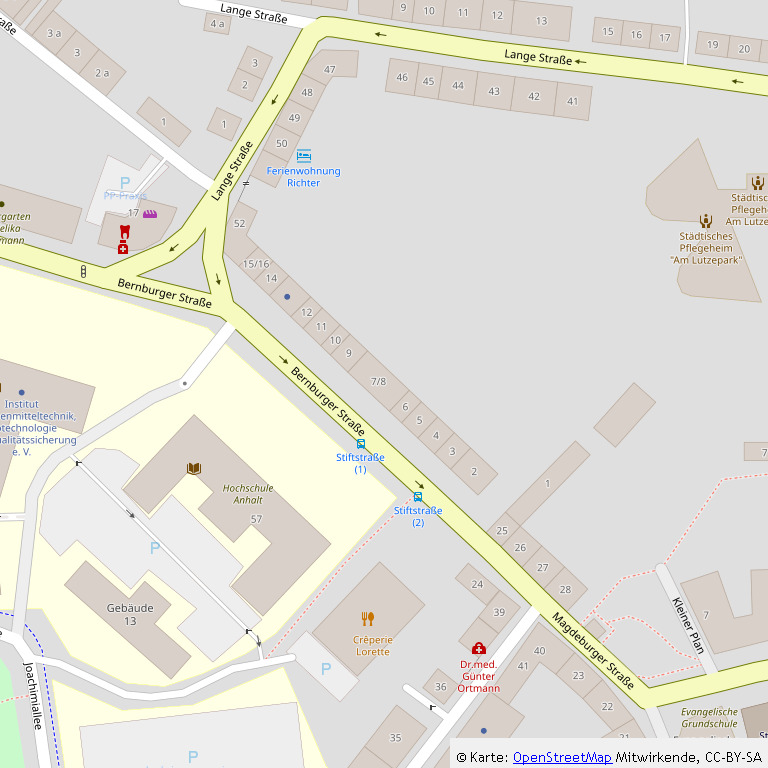Mikro-Ansicht Etagenwohnung K�then (Anhalt)