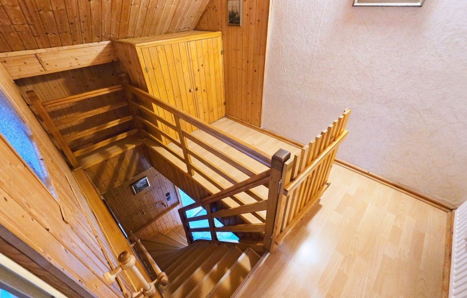 Treppe ins EG Reihenmittelhaus Aken (Elbe)