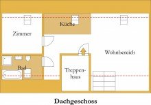 Grundriss DG Solides Mehrfamilienhaus mit 4 Einheiten - Attraktive Kapitalanlage in K�then