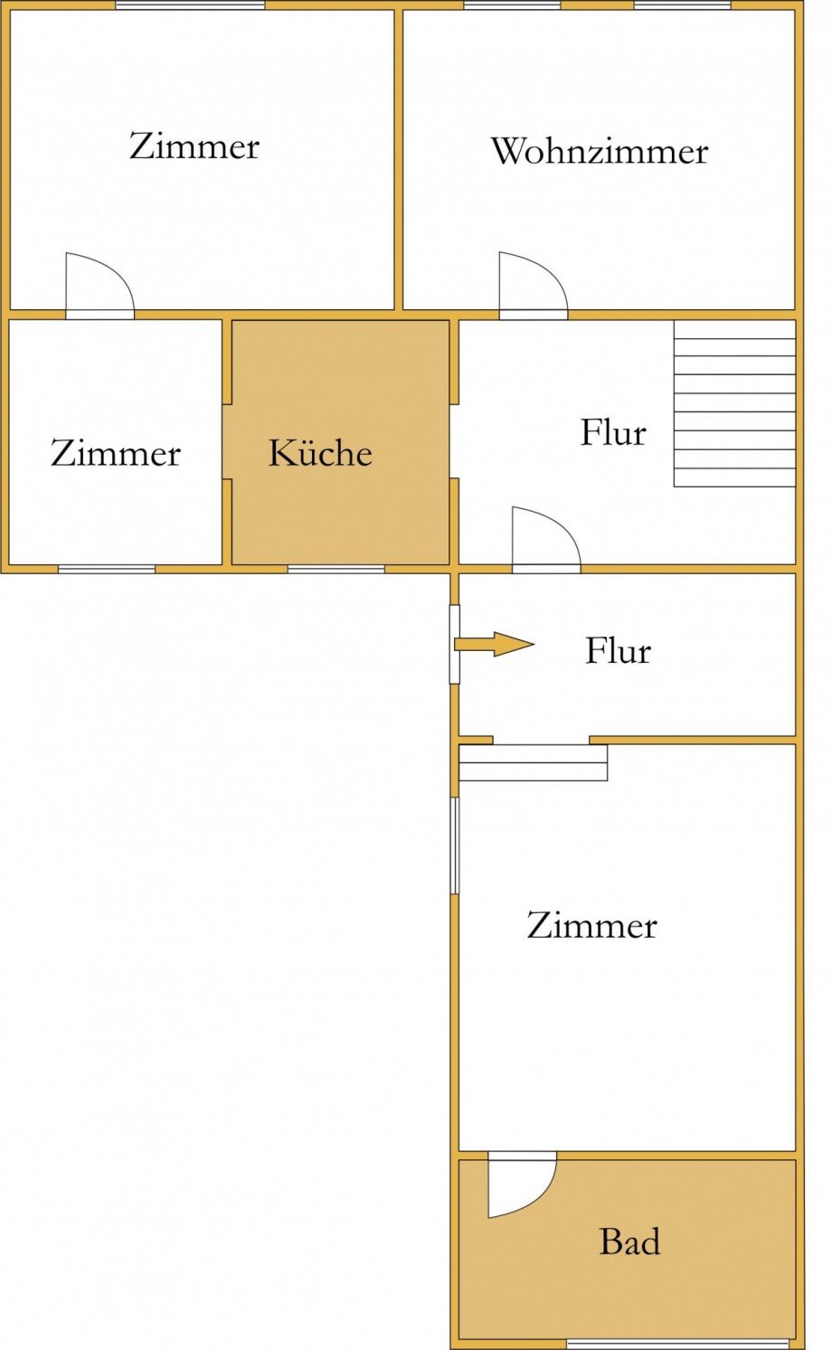 Grundriss_EG Einfamilienhaus Dessau/Mosigkau
