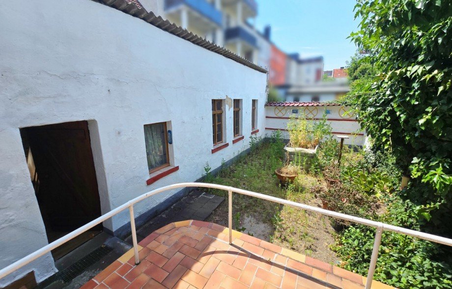 Terrasse und Garten Reihenmittelhaus K�then (Anhalt)