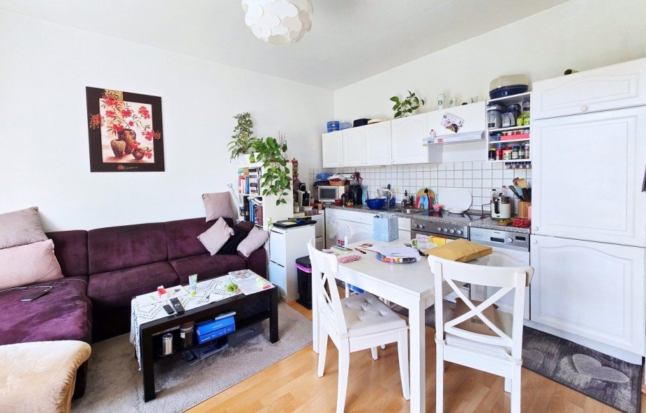 Wohn-/Esszimmer Etagenwohnung K�then (Anhalt)