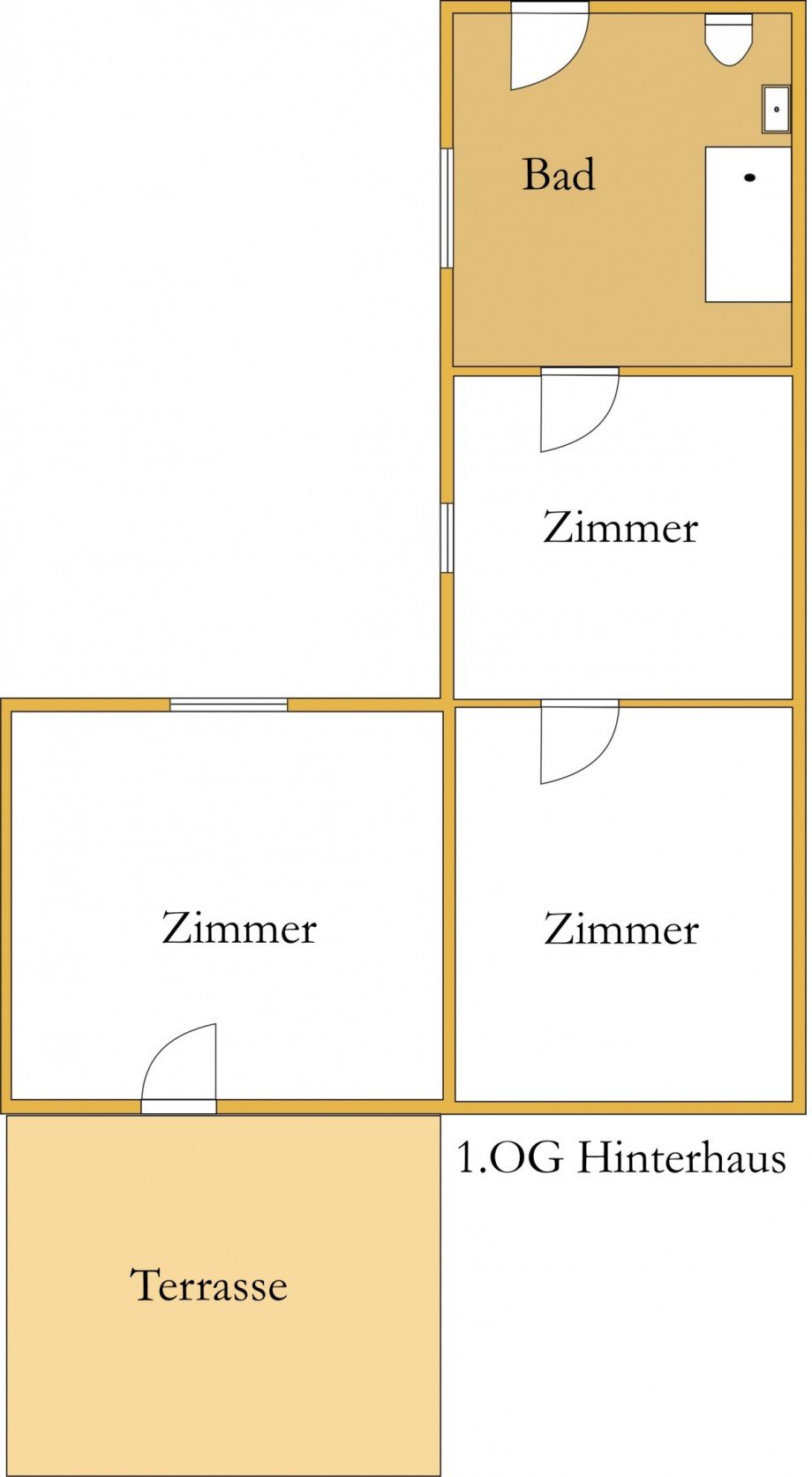 1OG_HH Reihenendhaus Aken