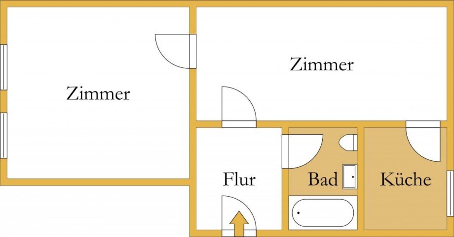 Aribertstra�e 27a Etagenwohnung K�then (Anhalt)