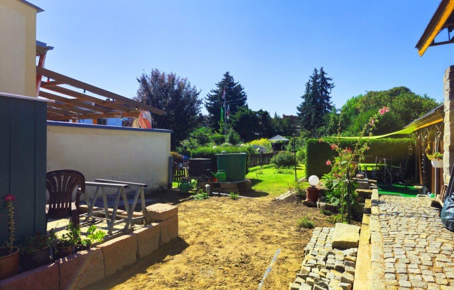 Garten Reihenhaus Aken