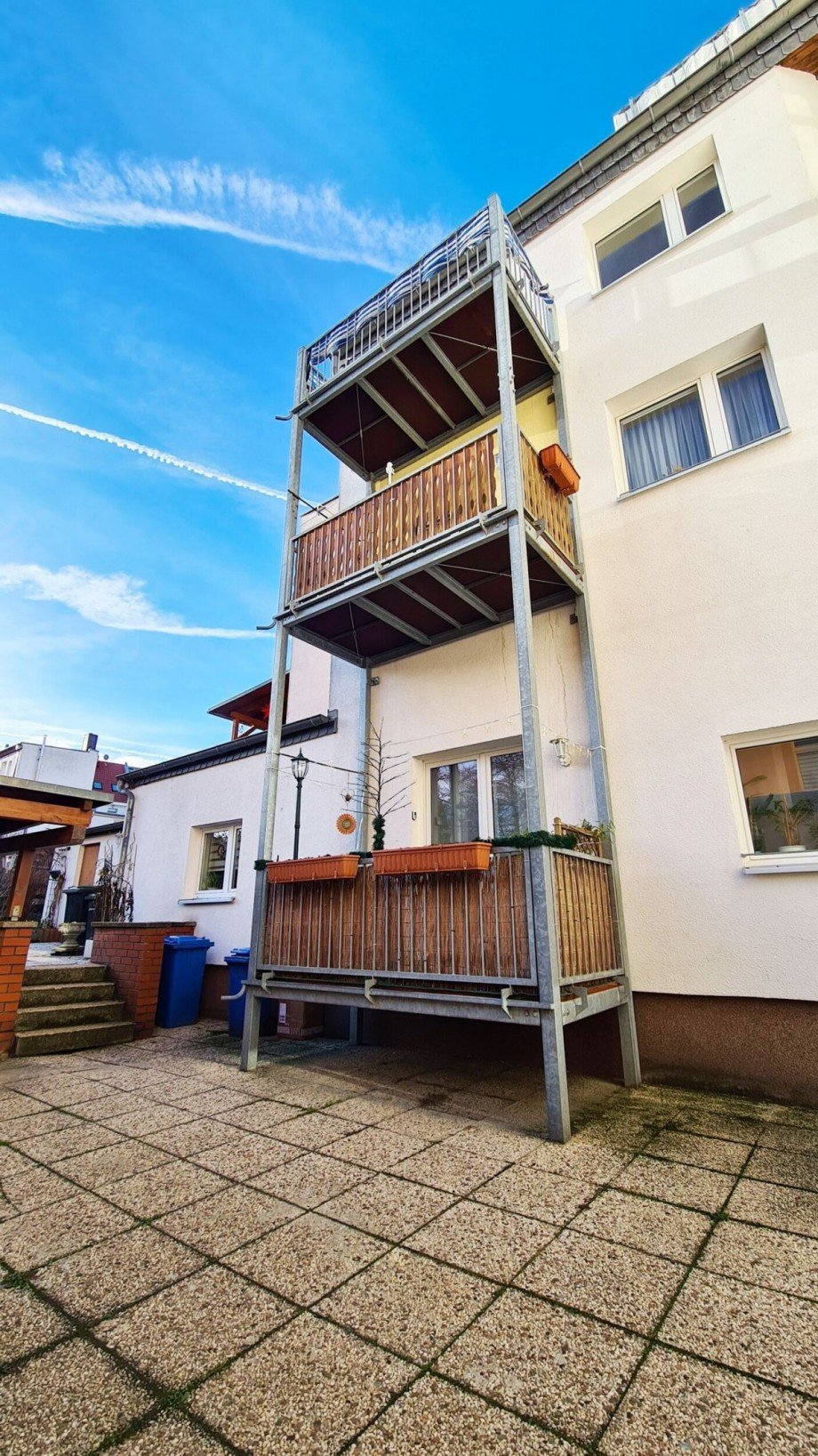 Balkon Ansicht 2 Mehrfamilienhaus K�then (Anhalt)