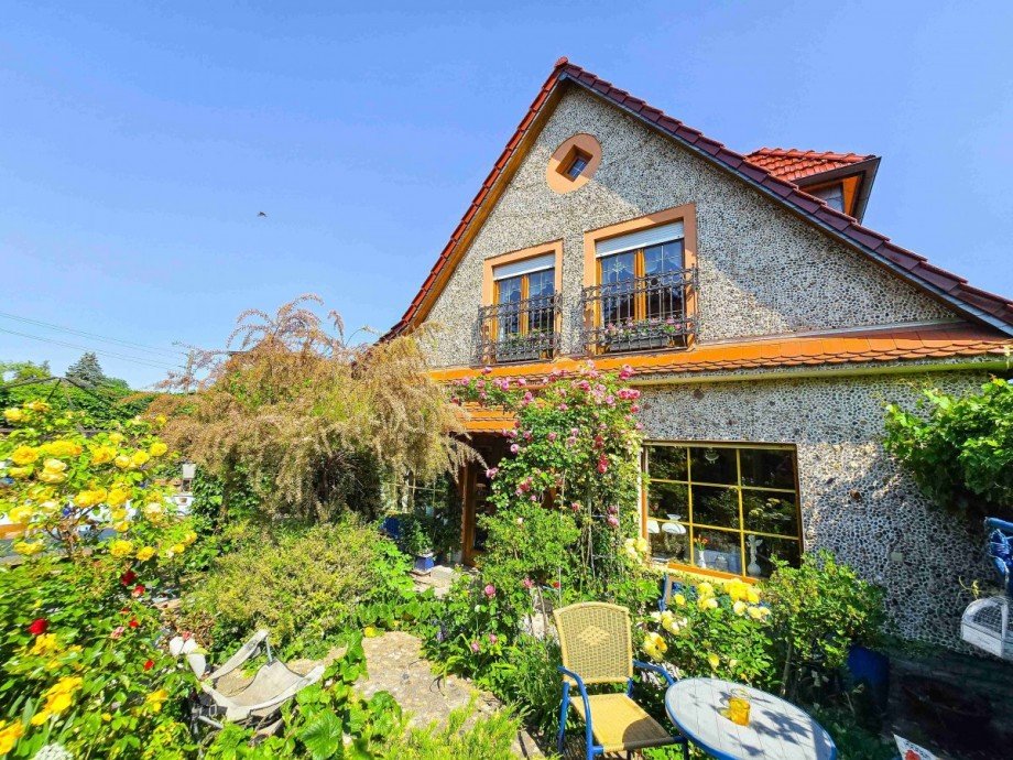 Gartenansicht Einfamilienhaus Nienburg (Saale)
