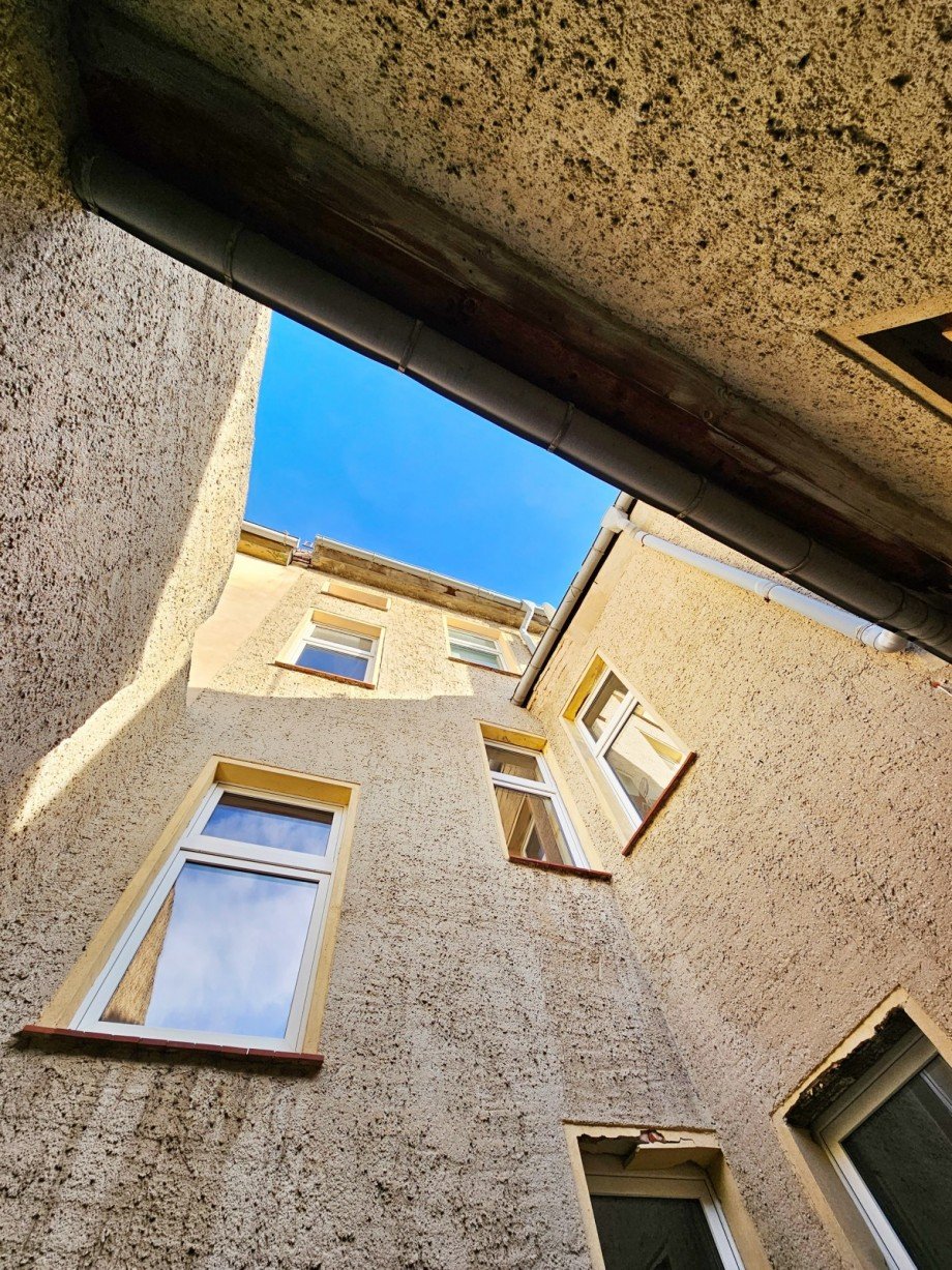 Innenhof Reihenhaus K�then (Anhalt)