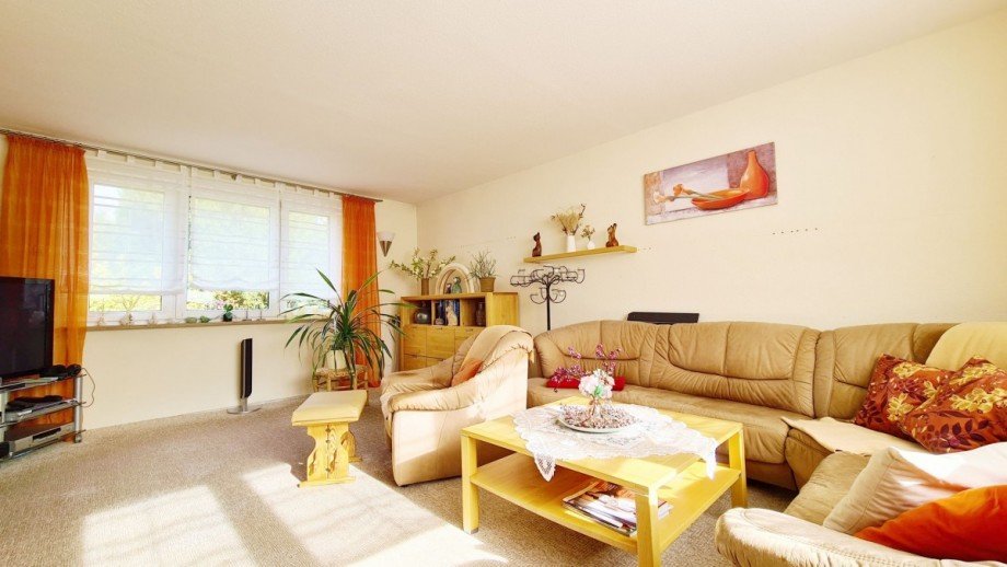 Wohnzimmer Einfamilienhaus K�then (Anhalt)