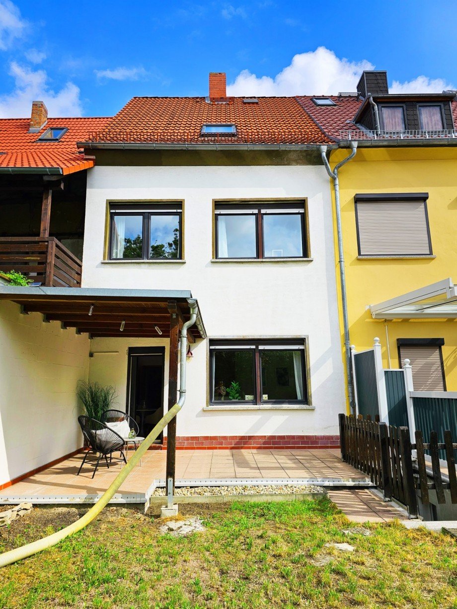 Gartenansicht Haus Reihenhaus K�then (Anhalt)