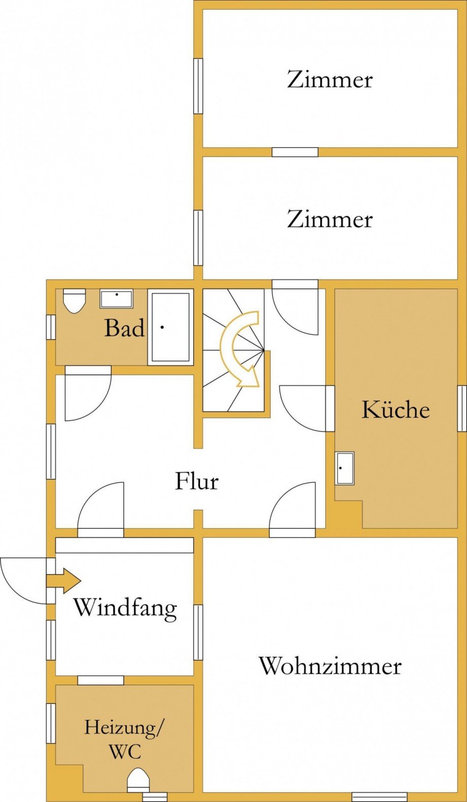Grundriss Einfamilienhaus Z�rbig