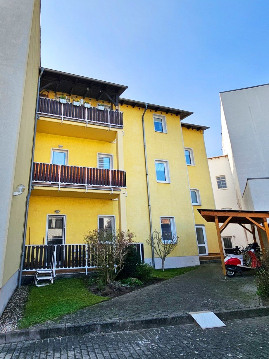 Ansicht Hof Erdgeschosswohnung K�then (Anhalt)