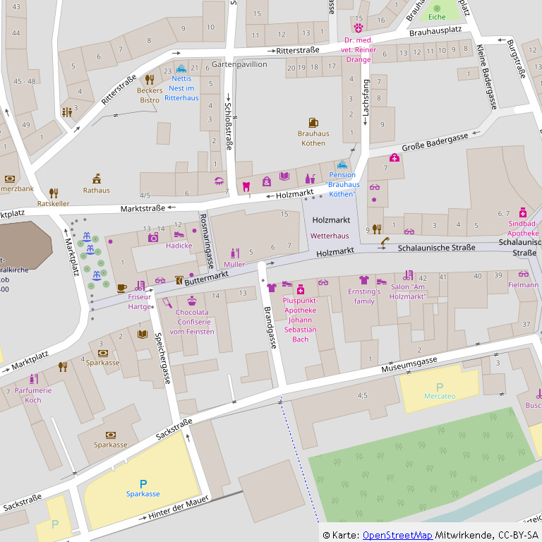 Mikro-Ansicht Wohnung K�then