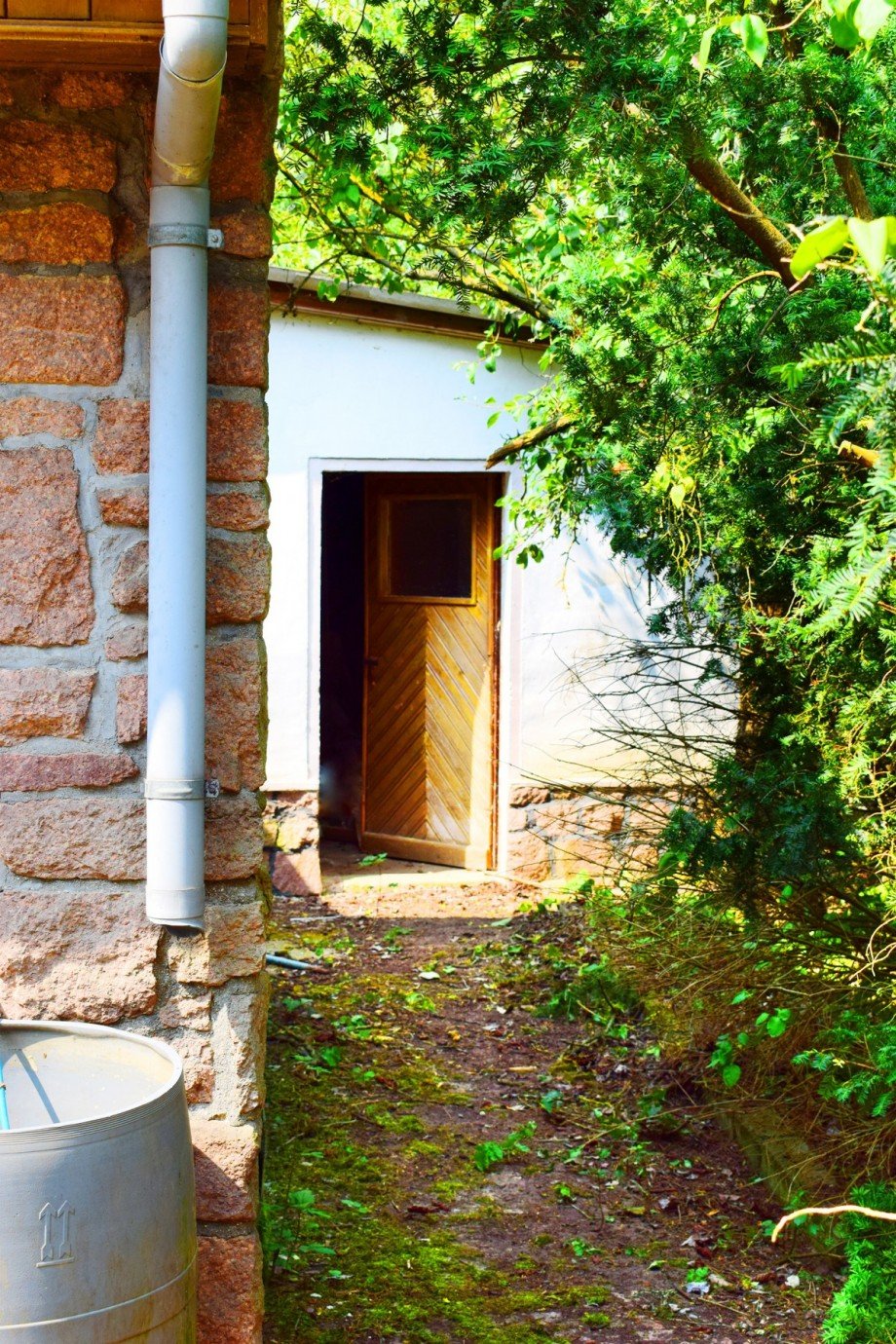 Zugang zu Nebengeb�uden Haus K�then (Anhalt)