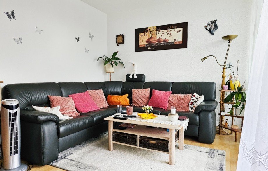Wohnzimmer Etagenwohnung K�then (Anhalt)