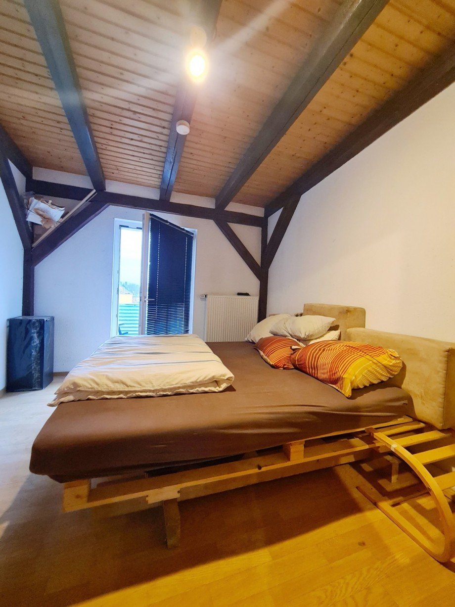 Schlafzimmer Dachgeschosswohnung K�then (Anhalt)